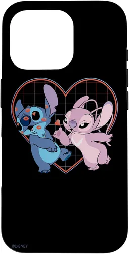 Miniatura 20 de Disney Lilo and Stitch Angel Heart Kisses - Carcasa para iPhone 17