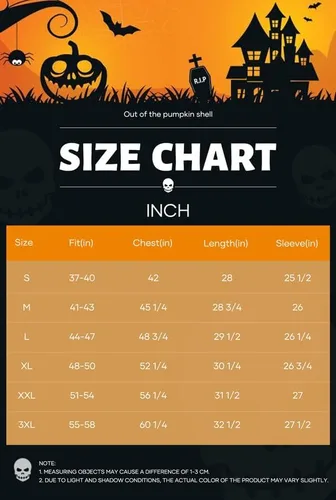 Miniatura 6 de Arvilhill Sudadera con capucha divertida de calabaza para hombre con disfraz de Halloween