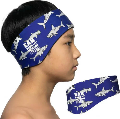 Miniatura 30 de Earvolution Ear Band-It Ultra Swimming Headband for Kids and Adults - Invented by Ear, Nose, and Throat Physician - Custom Anti-Slip Grip Neoprene