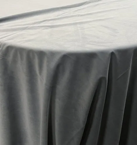 Miniatura 17 de Velveteen White, Soft Velvet Fabric Cut by The Yard, 72 Inch. in Width, Ideal Material for Upholstery Coaches and Chairs, Drapery, Pillows