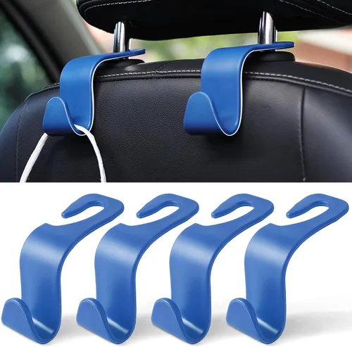 Miniatura 14 de LivTee - Gancho para reposacabezas de asiento de coche, ganchos para asientos de auto, organizador de almacenamiento interior, accesorios para Bling