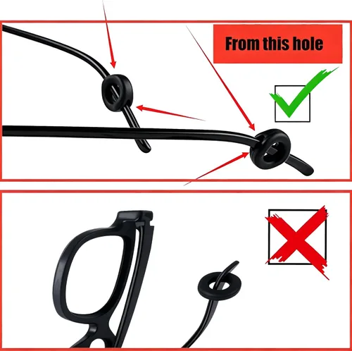 Miniatura 2 de MOLDERP Agarre de Oreja para Gafas - Retenedor de Funda de Patilla de Anteojos, Retenedores de Gafas Antideslizantes de Comodidad Para Anteojos