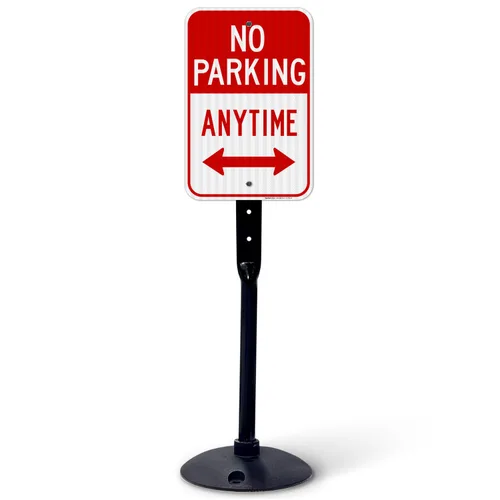 Miniatura 14 de SIGO SIGNS señal con la leyenda "No Parking Anytime", grande 10 x 14 pulgadas, de aluminio, para uso interior o exterior