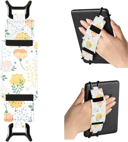 Miniatura 42 de CoBak Correa de Mano Segura para Kindle y Tabletas - Soporte de Dedo Versátil y Ligero para Kindle/Kobo/Voyaga/Lenovo/Sony E-Book Tablet de 6-7.5