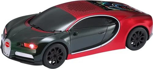 Miniatura 11 de WSTER Altavoz Bluetooth de lujo modelo de automóvil deportivo con sonido HD, emparejamiento estéreo TWS, pantalla de visualización, micrófono Azul