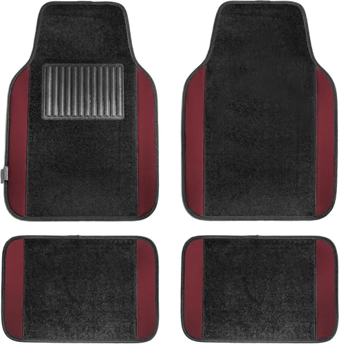 Miniatura 19 de TLH Alfombrillas para Automóvil, Juego Completo de Alfombrillas de Alfombra con Bordes de Color Beige para Coches, Protección para Todo Tipo