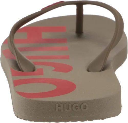 Miniatura 3 de HUGO Men's Big Logo Print Flip Flops Slide Sandal