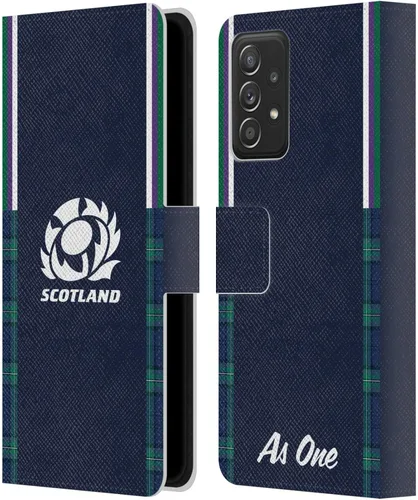 Miniatura 9 de Head Case Designs Officially Licensed Scotland Rugby Away 2023/24 Crest Kit Leather Wallet Case Compatible with Samsung Galaxy A53 5G (2022)