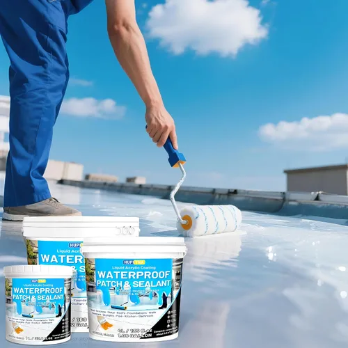 Miniatura 9 de Hupeyna Sellador impermeable líquido, agente invisible a prueba de agua, reparación antifugas, revestimiento impermeable transparente, pegamento