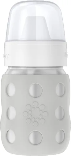 Miniatura 29 de Lifefactory Biberón de cuello ancho aislado al vacío de acero inoxidable de 8 onzas con pezón para sorber, melón, LS2251WCA4 Cantaloupe