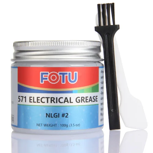 FOTU 571 Grasa de Contacto Eléctrico, Grasa Conductiva para Conexiones Eléctricas, Previene el Cableado y Otras Conexiones Eléctricas Contra la Sal,