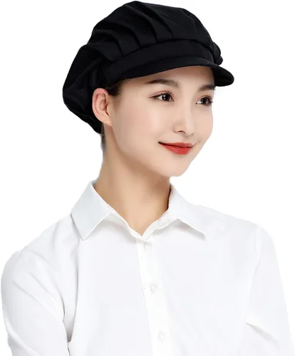Miniatura 5 de 1pc4pcs Chef Hats-Kitchen Baker Cooking Hair Nets Food Service Caps para adultos