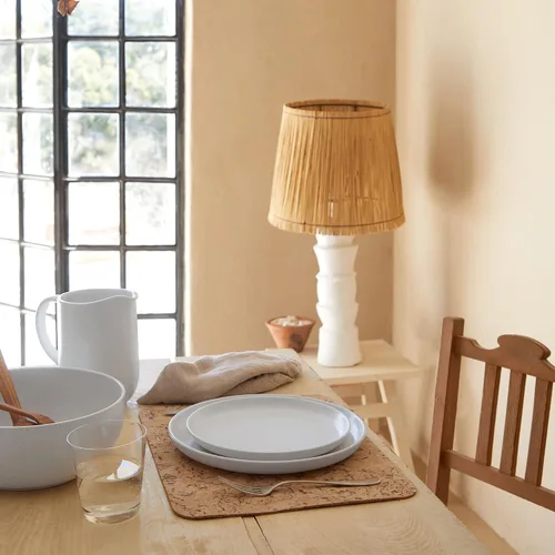 Miniatura 3 de Casafina Taza de cerámica de cerámica de 11 onzas, colección Pacifica, sal (blanco) Vajilla apta para microondas y lavavajillas Acristalamiento