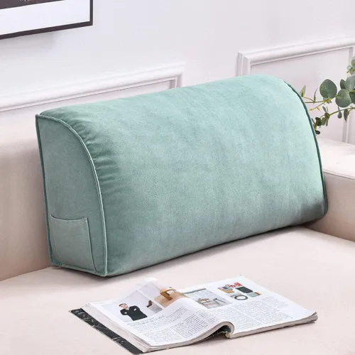 Miniatura 9 de Almohadas de cuña para cabecero, almohada de lectura, almohadas de respaldo para sofá, cojín de cintura para uso diario