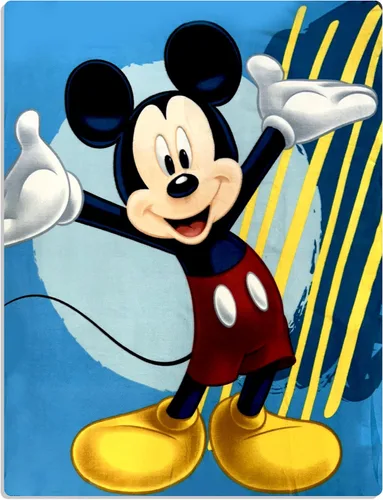 Miniatura 7 de Disney Mickey Mouse Little Explore Happy Face - Mantas acogedoras de 40 x 60 pulgadas