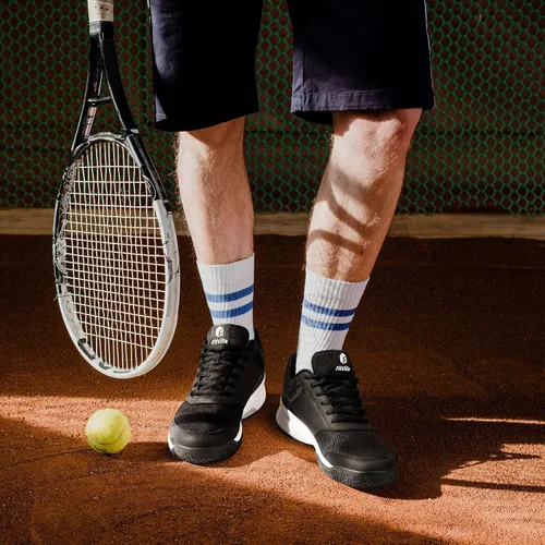 Miniatura 7 de FitVille Wide & Extra Wide Pickleball Shoes Men Tennis Racquetball Squash Shoes for Men All Court with Arch Support-Tennis V3