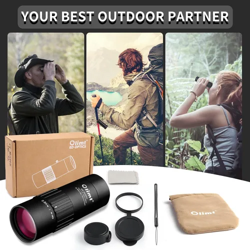 Miniatura 7 de Telescopio Monocular Olimt 8x32 Mini Monocular de Bolsillo Monoculares Compactos para Adultos