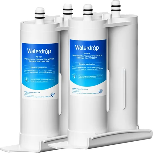 Miniatura 11 de Waterdrop PureSource2® Filtro de agua de repuesto para WF2CB®, NGFC 2000, FC100, Kenmore 9916, EWF2CBPA®, 1004-42-FA, 3 filtros