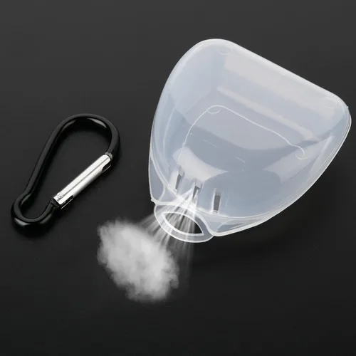 Miniatura 5 de Cosmos 2 fundas deportivas para protección bucal, caja de almacenamiento, cierre a presión con agujeros de ventilación y clips de transporte