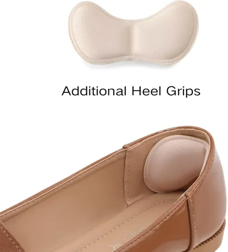 Miniatura 3 de Musshoe - Mocasines para mujer - Cómodos mocasines con cadena, en punta, de piso, sin cordones