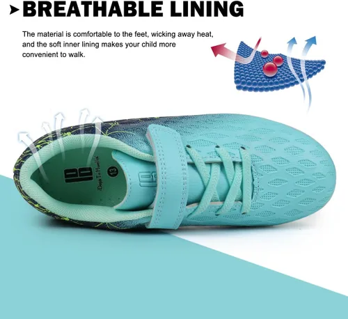 Miniatura 5 de brooman Zapatos deportivos de fútbol para niños y niñas, para exteriores