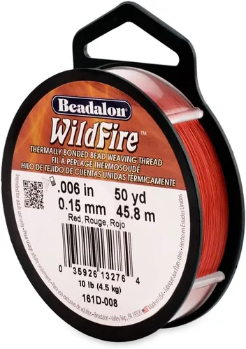Miniatura 43 de Beadalon Wildfire Ultra - Beading Thread, Beading Supplies for Crafters, Jewelry Makers, Beaders. Braided Fishing Line