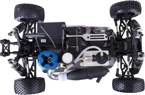Miniatura 7 de ZOSTER RC Nitro Off-Road Vehículo VRX RH1006 1:10 4WD 2.4G RC Accionado por aceite RTR Versión de alta velocidad Carreras Modelo de camión