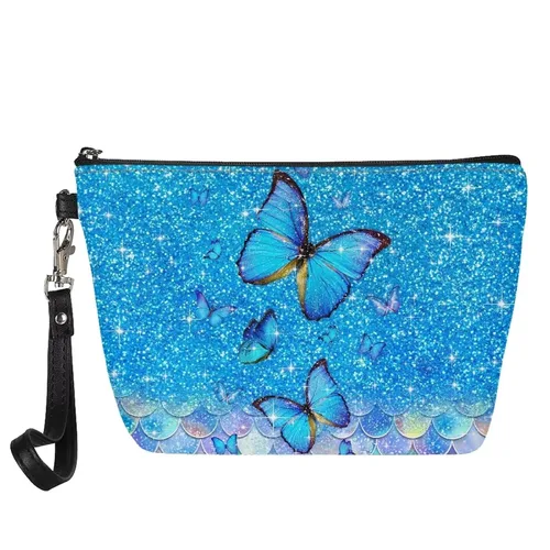 Miniatura 49 de GIFTPUZZ Bolsa de cosméticos para mujer, adorable y espaciosa, bolsa de almacenamiento portátil para artistas, artículos de tocador, joyería