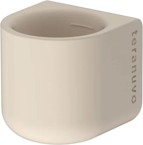 Teranuvo Taza de 5cc, taza magnética de silicona compatible con BALMUDA La tostadora buena para tostadora de horno de vapor (beige)