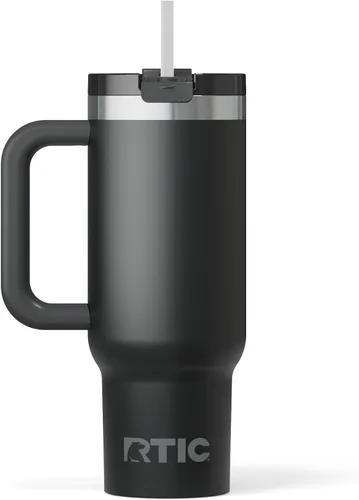 Miniatura 13 de RTIC Vaso Tumbler de Viaje por Carretera de 30 oz con Doble Pared Revestido de Cerámica Aislado Taza Portátil de Café de Viaje de Acero Inoxidable