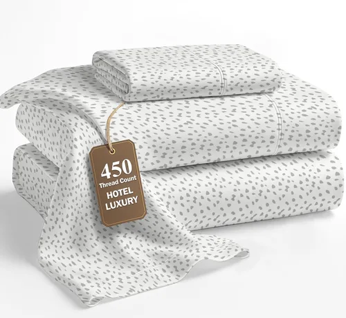 Miniatura 46 de LANE LINEN - Sábanas tamaño Split King para cama ajustable, 450 hilos, 100% algodón, 2 sábanas bajeras individuales XL, con bolsillo profundo, 05