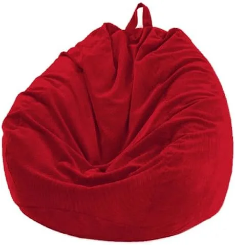 Miniatura 9 de Koolouispoper Funda para sofá grande y pequeña sin relleno, de tela de lino, puf, puff para sala de estar, dormitorio, tatami
