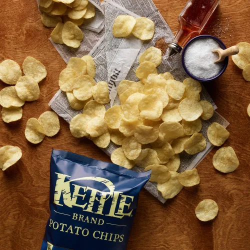 Miniatura 2 de Kettle Brand Papas Fritas, Backyard Barbeque Kettle Chips, Bolsa de Aperitivos, 1.5 Oz
