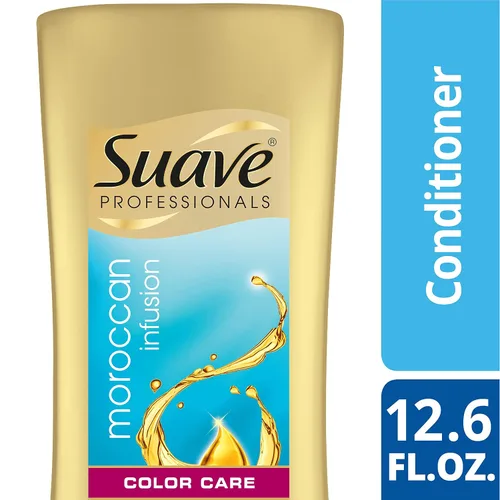 Miniatura 5 de Suave Professionals Acondicionador para el cuidado del color, infusión marroquí, 12.6 oz