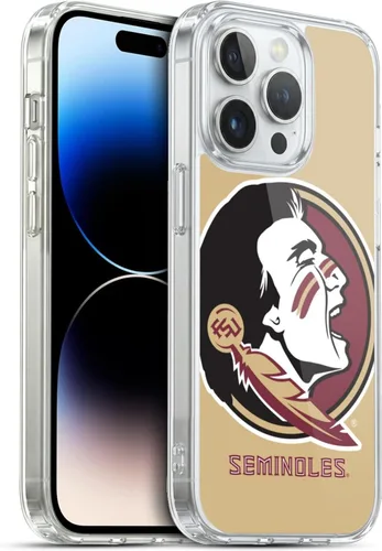 Miniatura 93 de Head Case Designs Funda de gel suave FSU Seminoles de la Universidad Estatal de Florida con licencia oficial compatible con Apple iPhone 13 Pro Max
