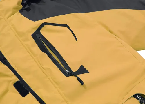 Miniatura 5 de Spmor Chaqueta de esquí impermeable con capucha para hombre, abrigo de snowboard para invierno, resistente al viento, para la nieve