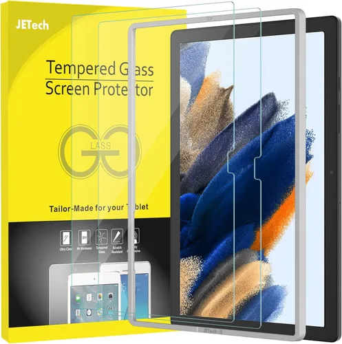 Miniatura 8 de JETech Protector de pantalla para Samsung Galaxy Tab S6 Lite (10.4 pulgadas, modelo 2024/2022/2020) con marco de fácil instalación, película