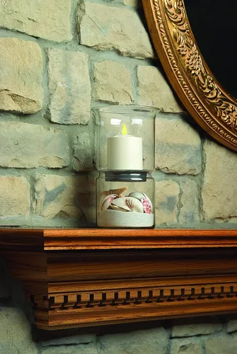 Miniatura 4 de Xodus Innovations FPC1584 - Vela de pilar resistente a la intemperie sin llama para interiores y exteriores, de 4 pulgadas, funciona