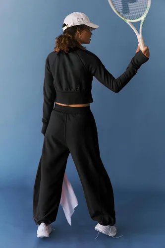 Miniatura 5 de EZAPINE Conjunto de manga larga de gran tamaño para mujer, conjunto casual de 2 piezas, sudadera con bolsillos