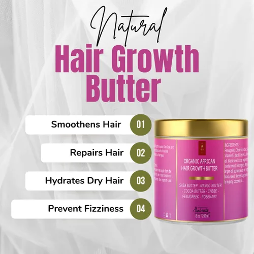 Miniatura 3 de Chebe - Acondicionador profundo ayurvédico con karité, cacao, manteca de mango, fenogreco y romero para todo tipo de cabello, 8 onzas