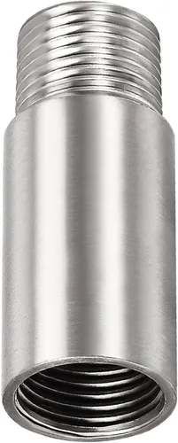 DTGN Accesorios de tubo de extensión de cabezal de ducha de 2.36 x 0.94 pulgadas (largo x profundidad), 1 paquete, bueno para baño, extensión de