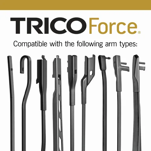 Miniatura 9 de Trico 25-251 Force RHD Beam - Limpiaparabrisas (1 unidad, 25 pulgadas)