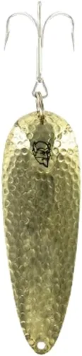 Miniatura 2 de Dardevle Brass Back 1 oz Fishing Spoons raya roja y blanca