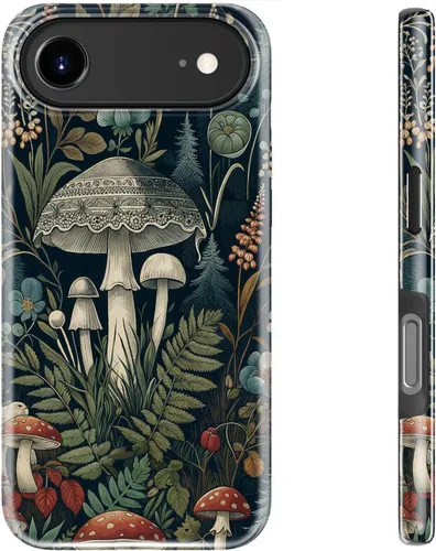 Miniatura 87 de bemal Funda para iPhone 12 Mini, estética, vintage, floreciente, peonía, concha, femenina, compatible con MagSafe, moderna, única, moderna, moderna