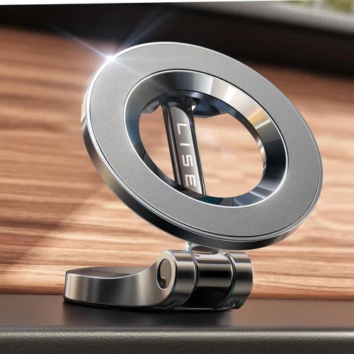 LISEN Soporte de coche MagSafe para iPhone 17 Pro Max, soporte de teléfono ultra magnético para tablero de automóvil, accesorios de automóvil para