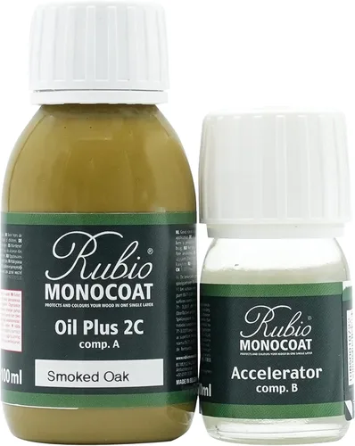 Miniatura 36 de Rubio Monocoat Tinte y acabado para madera de 650 pies cuadrados - Niebla Oil Plus 2C Aceite de linaza de secado rápido, ecológico