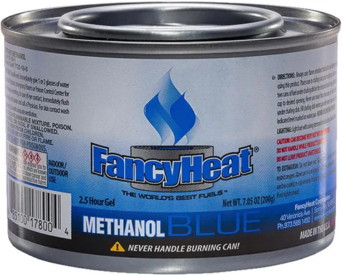 Miniatura 2 de Methanol - Combustible de cocina de entretenimiento de 7 onzas, paquete de 12 latas de gel para rozar