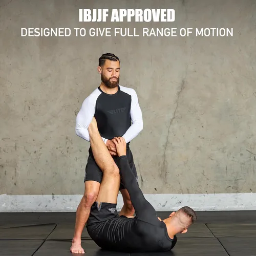 Miniatura 5 de Elite Sports MMA, BJJJ, No-Gi, protección de entrenamiento de manga corta