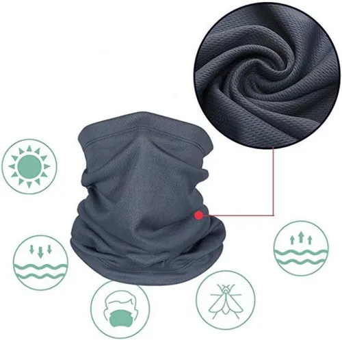 Miniatura 7 de YEKEYI - Funda protectora para la cara de verano, protección UV, bufanda para la cara, cuello, polaina, pañuelo mágico, protector solar