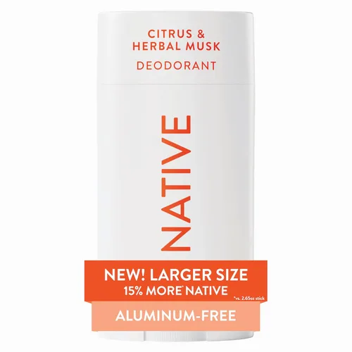 Miniatura 10 de Native Desodorante sin aluminio, eucalipto y menta, barra de gran tamaño, control de olores de 72 horas, para mujeres y hombres, contiene